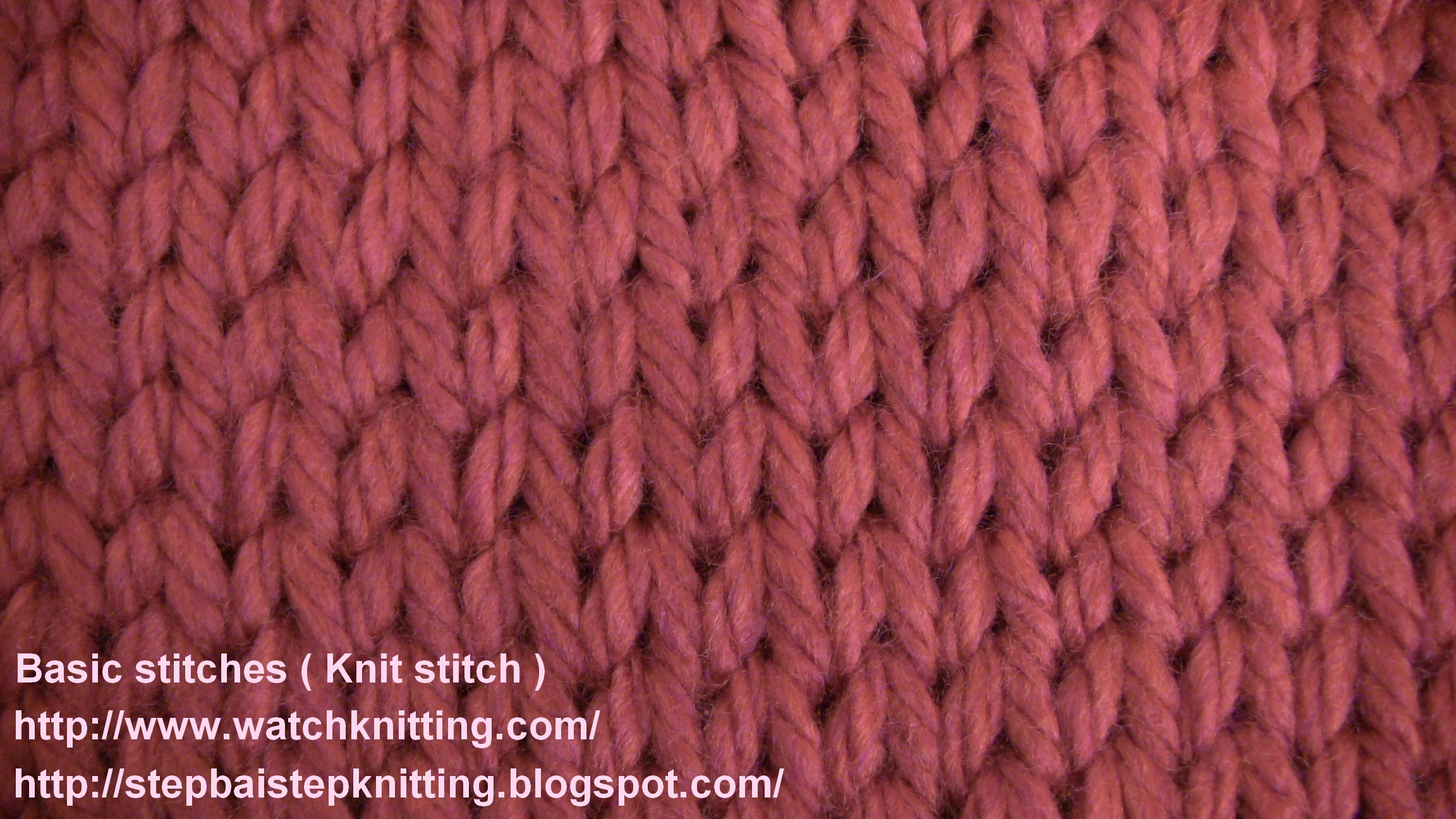 How To Knit Step By Step For Beginners Basic knitting instructions