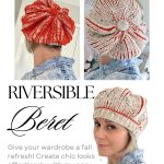 Easy Beret Tutorial | Reversible Two-Color Brioche Hat Knitting for Beginners