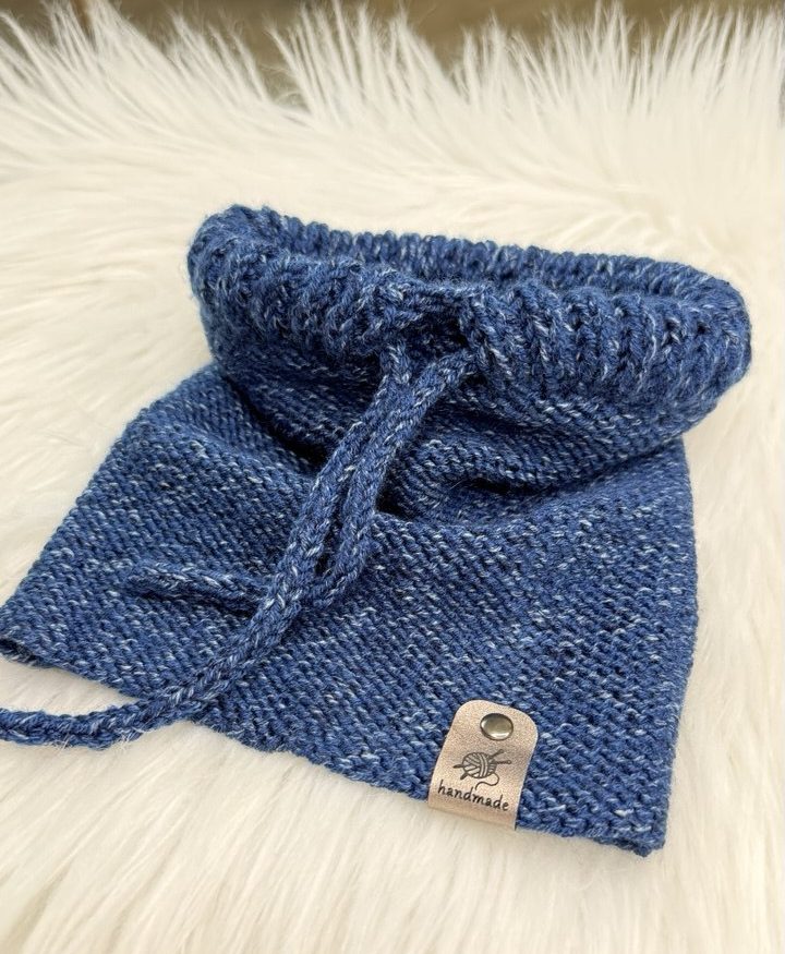 How to Knit a Drawstring Cowl for Men