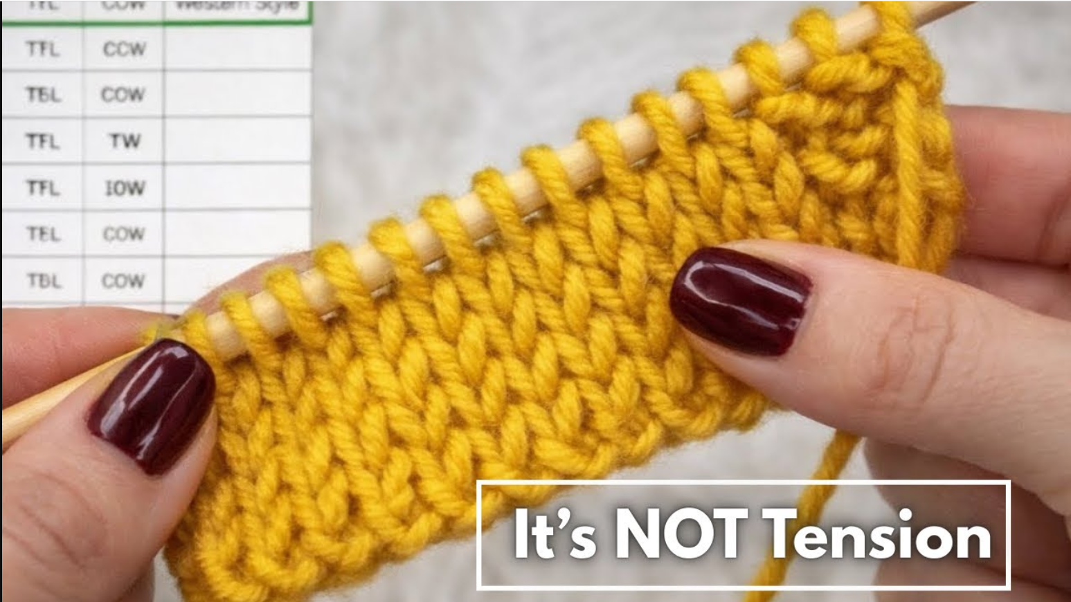 Why Knit and Purl Look Different | Western vs Eastern & the Hidden Rule That Makes Them Match