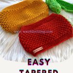 Tapered Headband Knitting Pattern (Beginner Friendly)