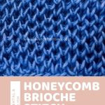 Honeycomb Brioche Stitch