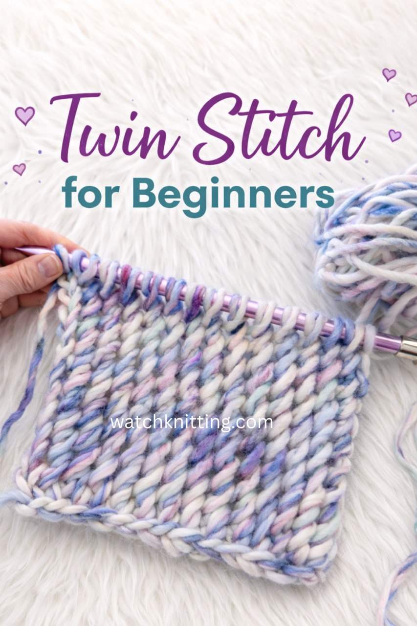 Twin Stitch Rope Stitch