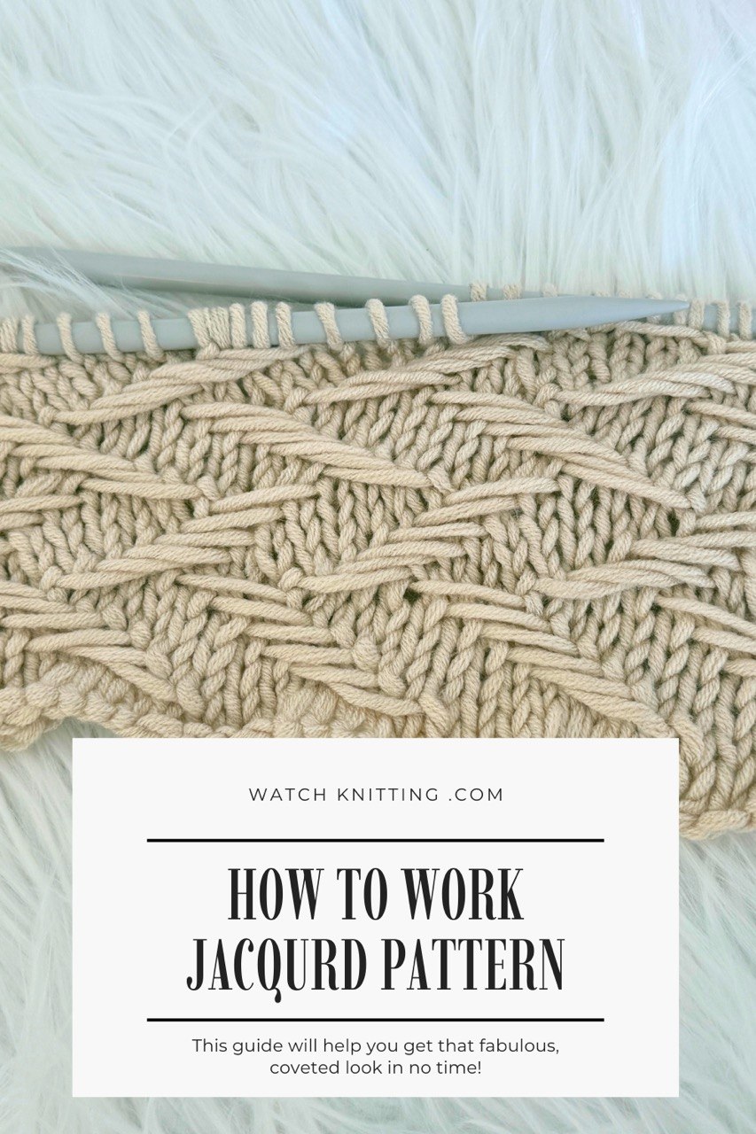 The Classic Jacquard Knitting Pattern by watchknitting.com