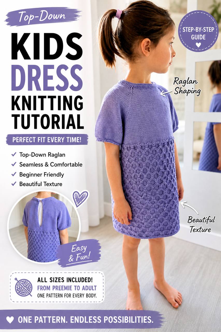 Full Top Down Sweater Tutorial | Easy Pattern + Perfect Fit Guide